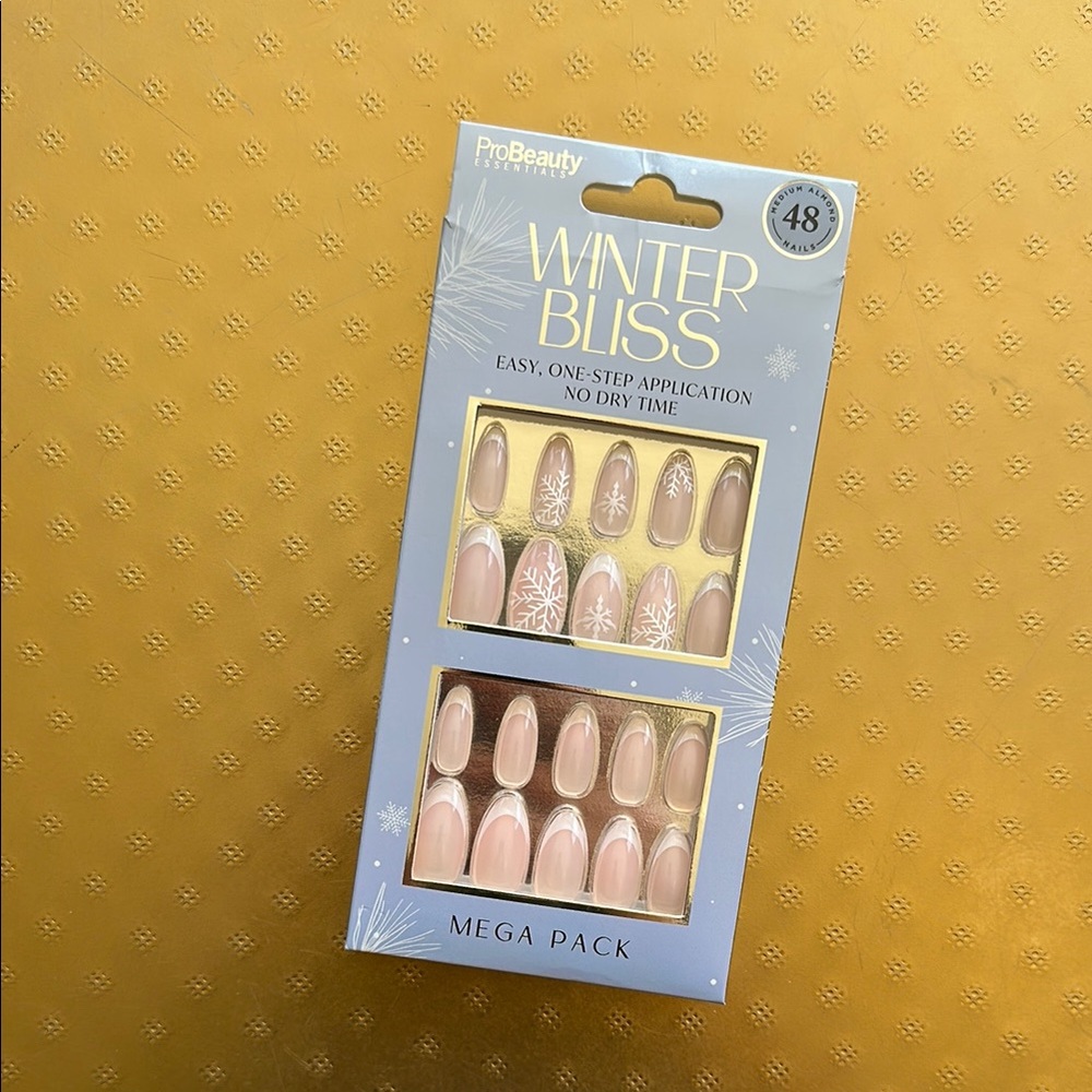 Winter Bliss Nail Set - Pink